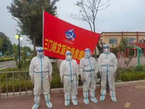 市文旅集團(tuán)一線戰(zhàn)“疫”之：北方游船員工化身“大白”，守護(hù)隔離點(diǎn)群眾安全