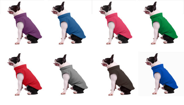 1PC Winter Fleece Pet Clothes Coats for Dogs Puppy Clothing French Bulldog Coat Pug Costumes Jacket For Small Dogs Chihuahua