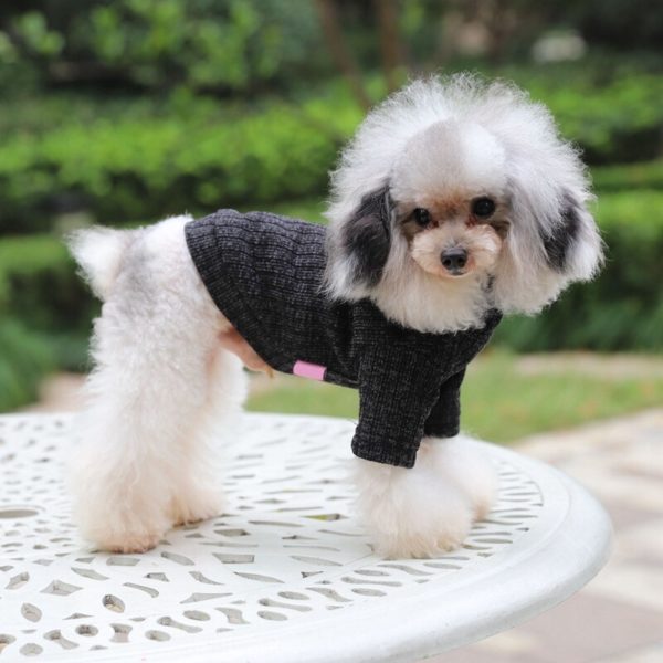 2019 Dog Clothes For Large Small Dogs Cat Clothing For Pet Dog Coat Sweater Dogs Jacket Chihuahua Cotton Pure TShirt Cat Vest Co