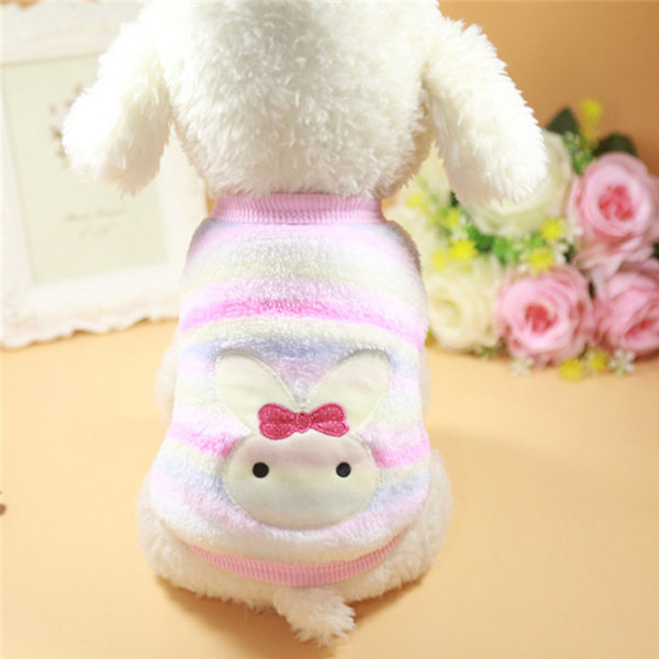 Autumn Winter Clothes For Small Dogs Cats Warm Fleece Puppy Pet Cat Coat Jackets Cartoon Dog Costumes Chihuahua Yorkie Clothing