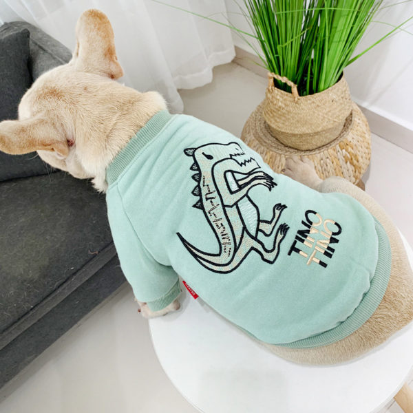 Autumn Winter Dog Clothes Pet Matching Clothing for Dogs Hoodie Warm Dog Coat Jacket Pug French Bulldog Clothes for Dogs Costume