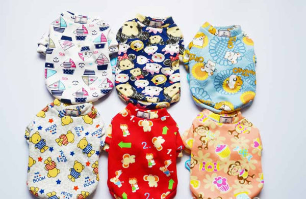 BARGAIN PRICE Pet Clothes Cute Cartoon Printed Dog Coat Puppy Fleece Hoodies for Small Dogs Cats Quality Dog Costume XS S M L XL