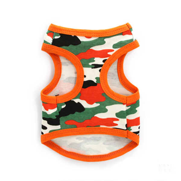 Camouflage Dog Clothes Summer Pet Clothing For Dog Vest Shirt Puppy Pet Clothes For Small Medium Dogs Costume Yorkshire Apparel