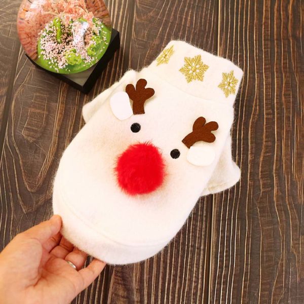 Christmas Dog Clothes Couple Shirt Dress Costume Dog Cat Coat For Small Dogs Cats Yorkshire Terrier Pet Clothes Ropa para perro