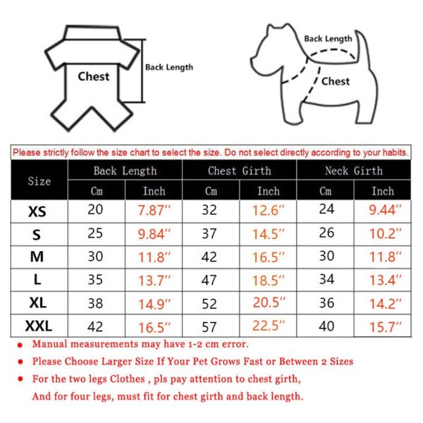 Christmas Dog Clothes Winter Warm Pet Dog Jacket Coat Puppy Clothing Hoodies For Small Medium Dogs Puppy Yorkshire Outfit XS-2XL