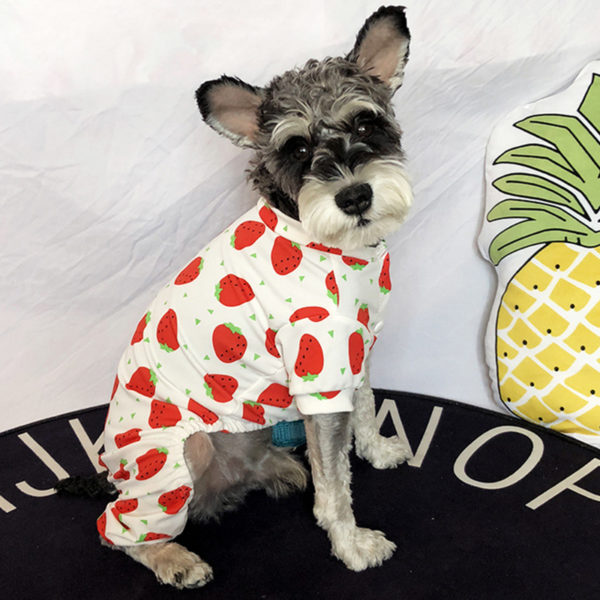 Clothes For Small Dog Clothes for Pet Coat Plaid Cotton Clothing for Pet Hoodies Chihuahua Pets Dogs Clothes Pajamas Costume 30