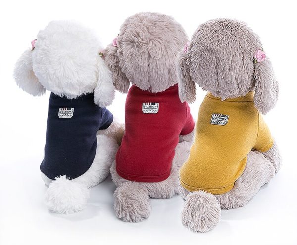 Cotton Dog Vest Summer Pet Clothes For Dog Cat T Shirt Clothing For Dog Small Dog Clothes Chihuahua Yorkies Cheap Dropshipping
