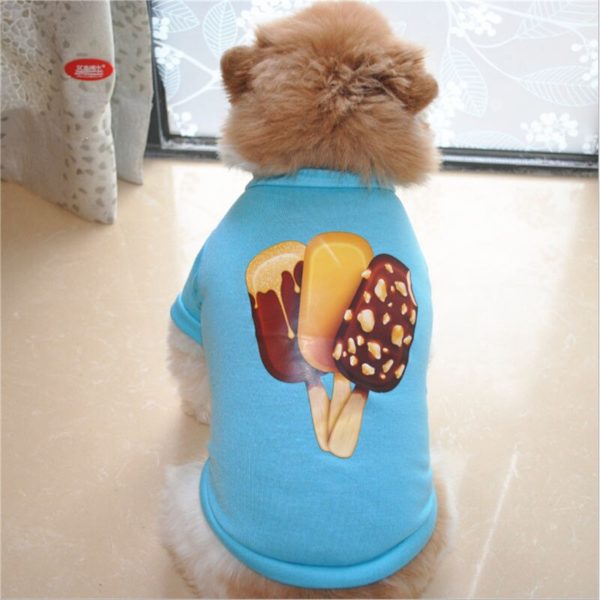 Cute Cartoon Pet Dog Clothes For Small Dogs Soft Cotton Pet T shirt Vest Summer Puppy Cat Clothing Chihuahua Yorkie Clothes