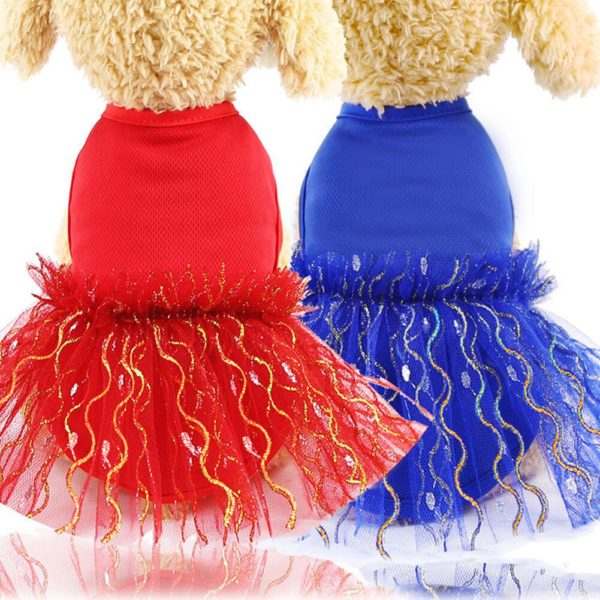 Dog Clothes For Small Dogs Dress Spring Summer Puppy Small Dog Lace Princess Chihuahua Dog Mascotas Roupa Pet Cachorro