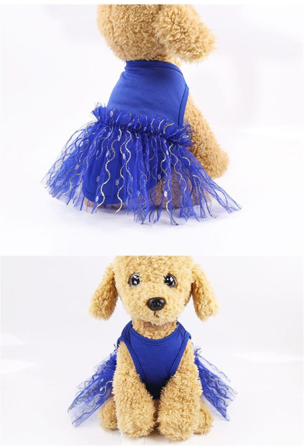 Dog Clothes For Small Dogs Dress Spring Summer Puppy Small Dog Lace Princess Chihuahua Dog Mascotas Roupa Pet Cachorro
