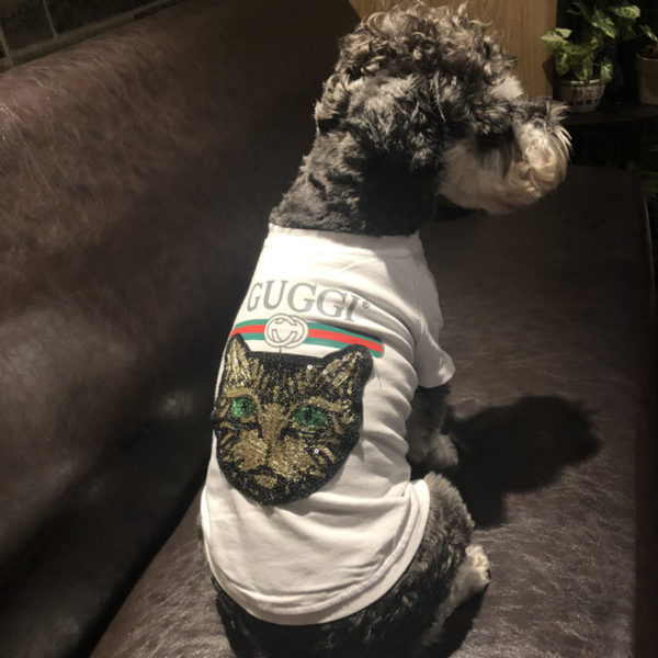 Dog Clothes T-shirt for Schnauzer French BullDog Pug Teddy Bichon Hiromi Chihuahua Puppy Winter Fashion Luxury Dog Clothing