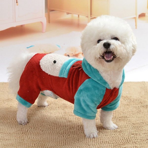 Dog Clothes Winter Warm Pet Dog Jacket Coat Puppy Chihuahua Clothing Hoodies Jumpsuit For Dogs Puppy Yorkshire Outfit