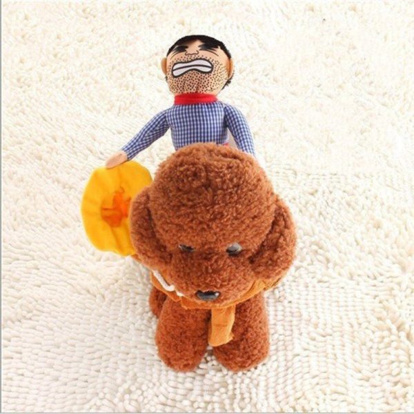Dog Halloween Riding Costumes Dolls Cowboy Knights Jin Mao Teddy Personality Funny Dog Clothes Fashion