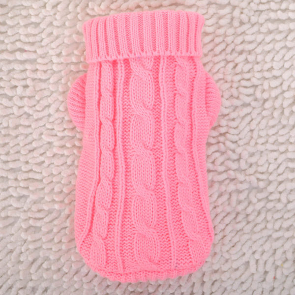 Dog Winter Clothes Knitted Pet Clothes For Small Medium Dogs Chihuahua Puppy Pet Sweater Yorkshire Pure Dog Sweater Ropa Perro