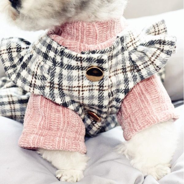 Dog Winter Clothes Thick Fleece Dog Parka Winter Warm Pets Jumpsuits Coat Large Dog Clothes Chihuahua Bulldog XL