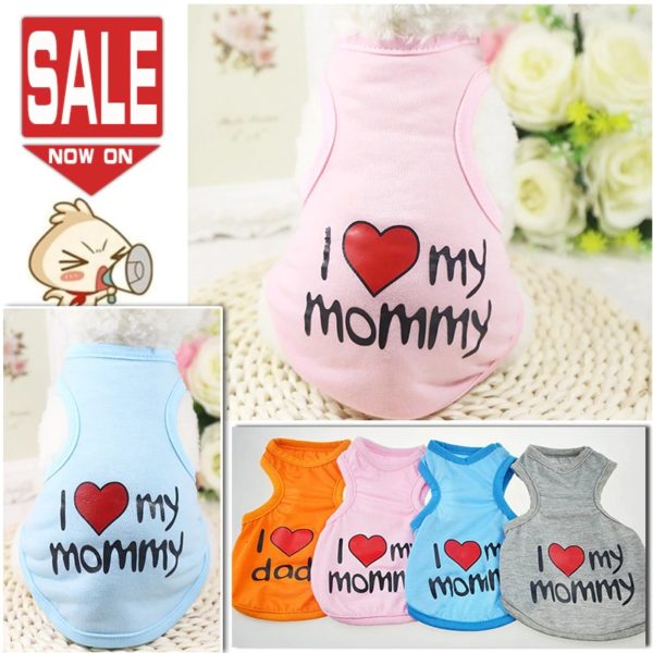 Dogs Pets Clothing Summer Vest Dog Clothes for Small Dogs Girl Boy Lovely Summer Cute Small Dog Clothes Chihuahua Yorkies Outfit