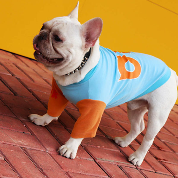 Fashion Dog Clothes Leisure Pet Shirt French Bulldog Pets Clothing for Small Medium Dogs Costume Cotton Dog Clothes Ropa Perro