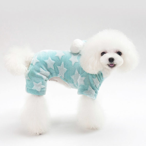 Fleece Pet Dog Jumpsuit Warm Dog Clothes Winter Pets Dogs Clothing For Dogs Puppy Outfit Pet Overalls Chihuahua Clothes Bulldog