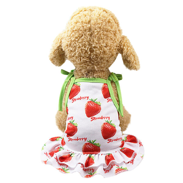 Fruit Summer Pet Dog Clothes Dog Dress Couple Pet Skirts For Dogs Pets Clothing Dogs Puppy Cat Clothes Ropa Para Perro