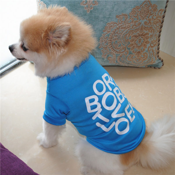 New Hot Fashion vests Cute Small Pet Dog Cat Clothes T-Shirts Apparel Vest ropa para perros chien chemises#A