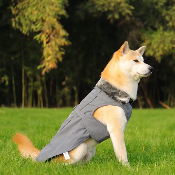 New Pet Dog Clothes Big Large Dog Winter Warm Jacket Coat Soft Warm Fleece Vest Apparel Dog Clothing Ropa Para Perros