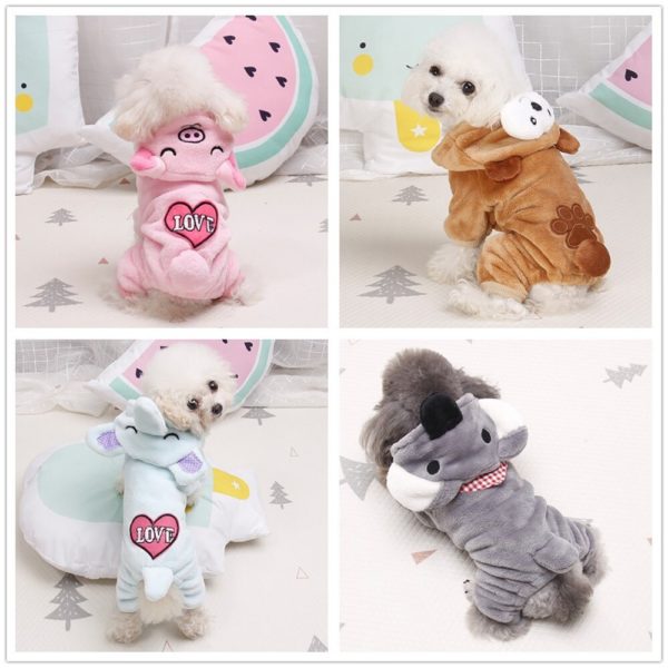 Pet Clothes Dog Cat Cute Pig Transfiguration Coat Dress Dog Clothes Mascotas Accessories Hoodie Puppy Jumpsuit Jacket Perro
