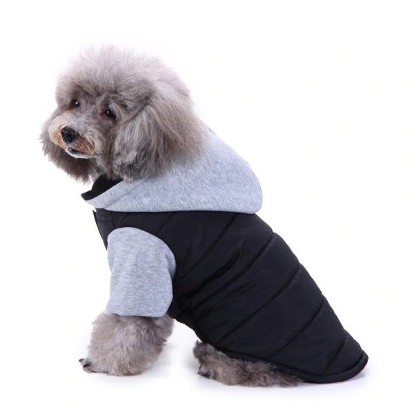 Pet Dog Cat Winter Jacket Dog Hoodies Clothes Cotton Overalls Puppy Coat Apparel Clothing For Dogs Costume Pet Outfits Unisex #M