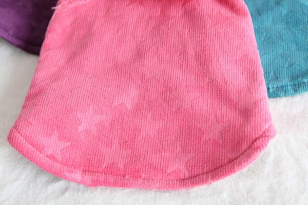 Star Dog Waistcoat Thick Hoodies Coats Shirt Cotton Pet Dog Clothes Winter Warm Clothing For Dogs Cat Yorkie Maltese Teddy