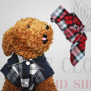 Summer Cotton Pet Dog Clothes for Small Dogs Fashion Cat Dog T-shirt Vest Puppy Clothing Chihuahua Yorkshire Plaid Shirts Pets