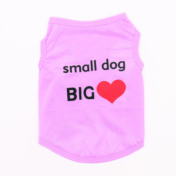 Summer Dog Vest Pet Clothes For Small Dog Clothes Cheap Puppy Pet Vest Shirt For Dogs Pets Clothing Chaihuahua Yorkshire Costume