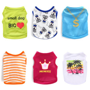 Summer Dog Vest Pet Clothes For Small Dog Clothes Cheap Puppy Pet Vest Shirt For Dogs Pets Clothing Chaihuahua Yorkshire Costume