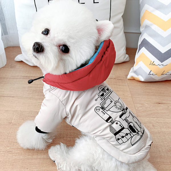 Thick Pet Dog Clothes for Dogs Costume Clothing Winter Dog Coat Jacket Chihuahua Yorkshire Clothing for Dogs Hoodie Ropa Perro
