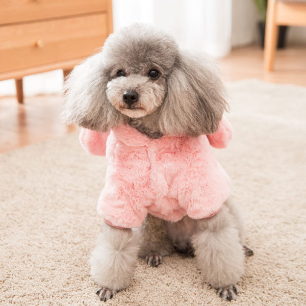 Warm Dog Clothes Winter Pet Coat Jacket Cat Clothing Chihuahua Yorkshire Puppy Costume Poodle Bichon Frise Pet Outfit Dropship