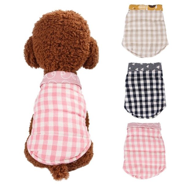 Warm Pet Clothing for Dog Clothes For Small Dog Coat Jacket Puppy Pet Clothes Double-sided Costume Vest Apparel Chihuahua Jacket