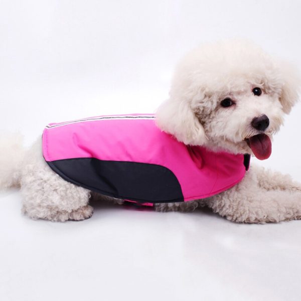Waterproof Winter Dog Clothes Pet Jacket Warm Fleece Coat puppy Dog Clothing Reflective sport Vest For Small Medium Large Dogs
