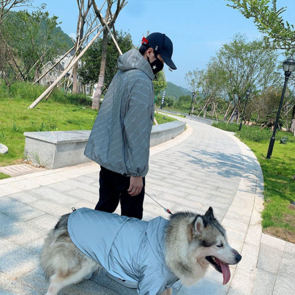Winer Dog Clothes Reflective Big Dog Coat Jacket Windproof Pets Dogs Clothing For Large Dog Costume Labrador Golden Retriver Pug