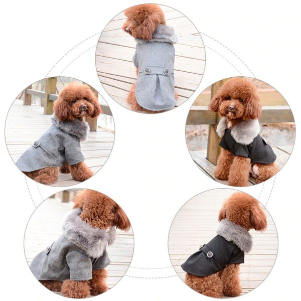 Winter Dog Clothes for Dog Pet Clothing Costumes Pet Clothes for Small Dogs Coat Jacket Thicken Clothing for Pet Chihuahua 30