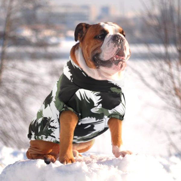 Winter Pet Dog Clothes French Bulldog Pet Warm Jacket Coat Waterproof Dog Clothing Outfit Vest For Small Medium Large Dogs