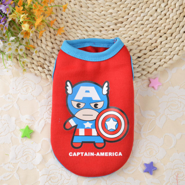 Winter Pet Dog Clothes Puppy Dog Coat Hoodies Pullover Vest Superman Small Costumes Teddy Chihuahua Roupas para Mascotas