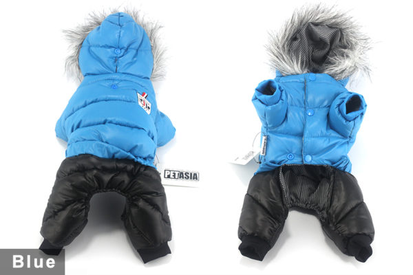 Winter Pet Dog Clothes Super Warm Down Jacket For Small Dogs Waterproof Pets Coat Cotton Hoodies For Chihuahua Puppy Clothing