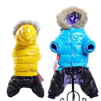 Winter Pet Dog Clothes Super Warm Down Jacket For Small Dogs Waterproof Pets Coat Cotton Hoodies For Chihuahua Puppy Clothing