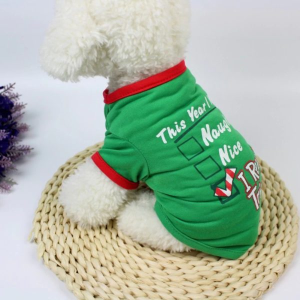 XS S M L Red Pet Dog Clothes Christmas Costume Cartoon Clothes For Small Dog Cloth Costume Dress Winter Apparel Coat Apparel